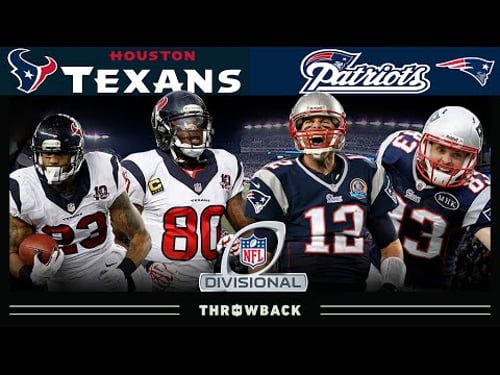 Offensive Star Power on Display! (Texans vs. Patriots 2012, AFC Divisional)