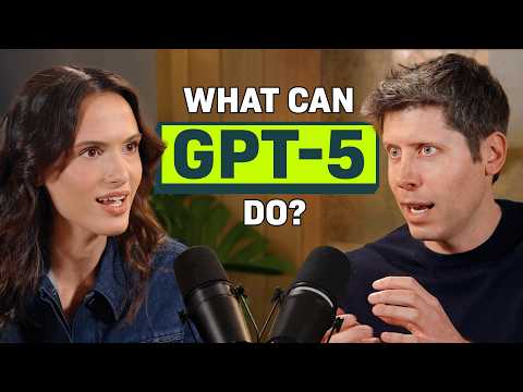 Sam Altman Shows Me GPT 5... And What's Next