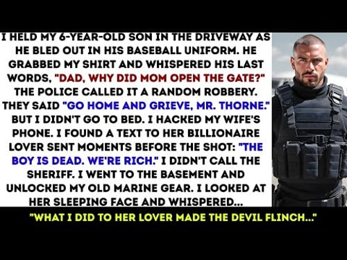 Rich Thugs Shot My Little Son Dead—Her Billionaire Marine Dad Shot Every Thugs In The Head