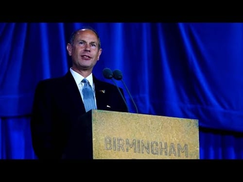 The Earl of Wessex officially closes the Birmingham 2022 Commonwealth Games