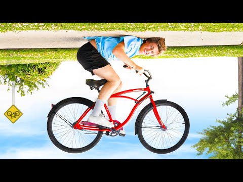 I Survived 24 Hours Upside Down