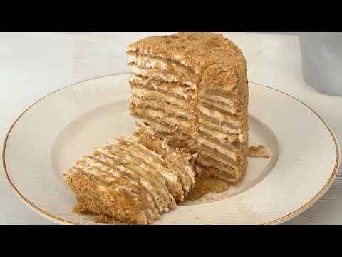 HONEY CAKE recipe aka UKRAINIAN MEDIVNYK. Family recipe