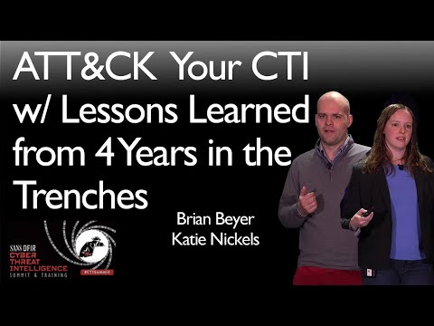 ATT&CK™ Your CTI w/ Lessons Learned from 4 Years in the Trenches - SANS CTI Summit 2019