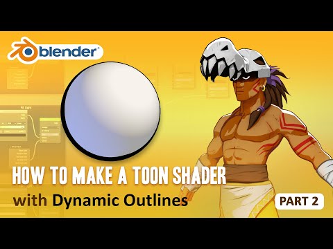 Toon Shader Tutorial - Part 2 - How to Make Dynamic Outlines (Blender 2.8/EEVEE)