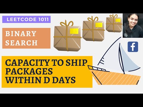 Capacity To Ship Packages Within D Days Leetcode 1011 Solution Binary Search Gfg Problem of the day