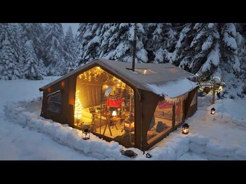 ❄️ 2-NIGHT NEW YEAR’S CAMP IN HEAVY SNOWFALL