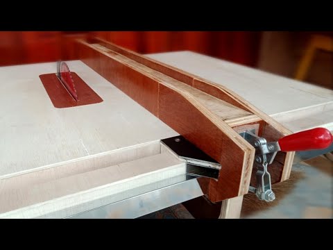 make a simple table saw fence @PlywoodCraft