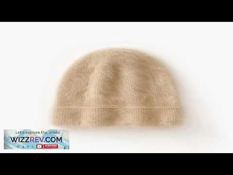 MERRILAMB 100% Cashmere Hat For Women Outdoor Casual Soft Brushed Warm Winter Hat