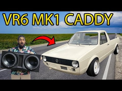 From Bumper to Bass | VR6 3.2 Volkswagen Caddy MK1 Custom Upgrades and Sound System - Episode 24