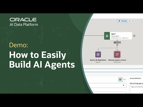 Build AI Agents with Oracle AI Data Platform: Demo