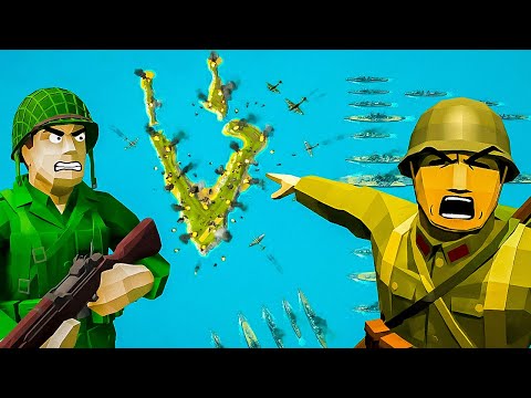 Defending WAKE ISLAND From the Biggest WW2 Japanese Invasion Ever in Ravenfield