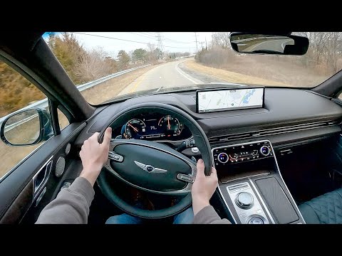 2023 Genesis GV80 3.5T Prestige - POV Test Drive (Binaural Audio)