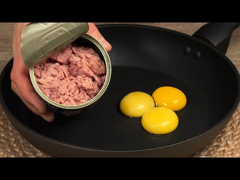 Thunfisch mit Eiern mischen! Diesen Trick habe ich in einem schicken Restaurant gelernt!