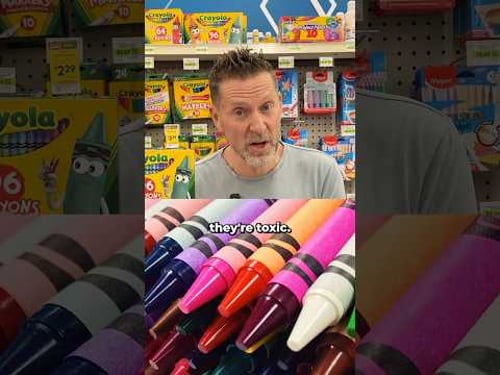 Why Crayons Are TOXIC To Your Kids! 🖍️☠️