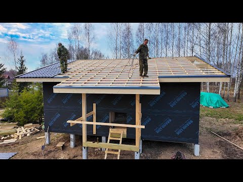 Canadian house in 7 days. Full construction process