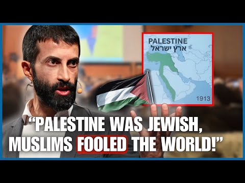 Son Of Hamas SHOCKS Muslim Students With This Map - Then Stands With Israel!