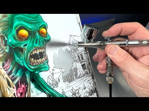 How Colouring Books Can Help Your Airbrushing ?