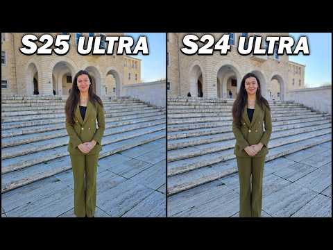 Samsung Galaxy S25 Ultra vs S24 Ultra Camera Test