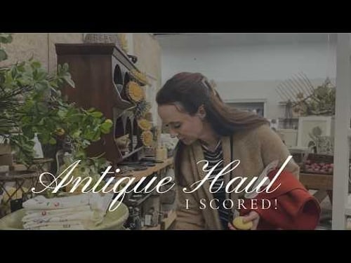 We Went Antiquing for Home Decor, Here’s What We Found!