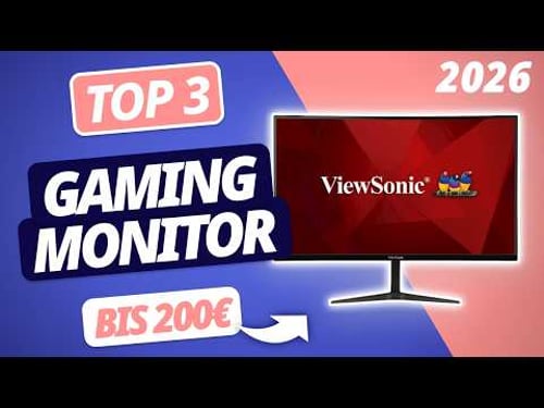 The best gaming monitor under €200 (2026) | Top 3 gaming monitors compared