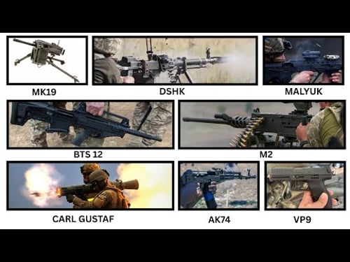 Every Small Arm Weapons Ukraine Uses on Russians