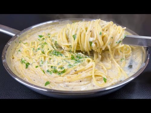 10 Minuten Wunder Die perfekte cremige Pasta! Bestes Rezept für schnelles und leckeres Kochen! 🕒🍝