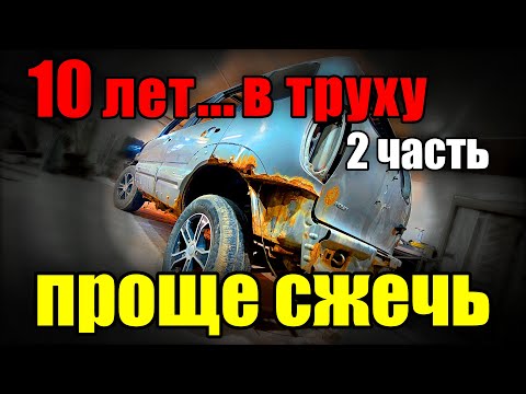 Удаление ржавчины.Пескоструй . Восстановление нивы шевроле.ремонт дверей,порогов.