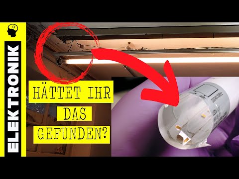 Problem: LED Leuchtstoffröhren Umrüstung