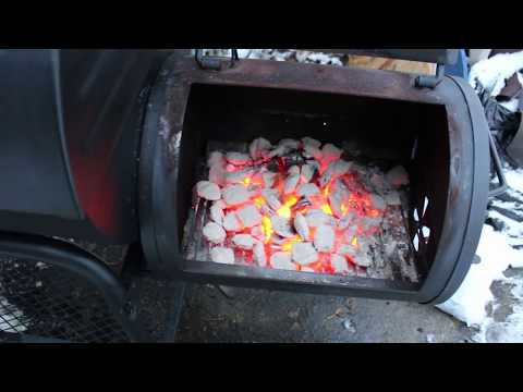 Spare Ribs on Offset Smoker- DELICIOUS!