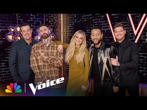 Bublé Shows Off His Hockey Tricks and More Hilarious Outtakes | The Voice | NBC