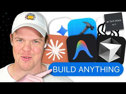 How To Build Your First App with AI - Lesson 1 (tech stack)