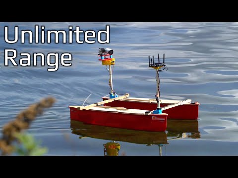 5G Cellular Controlled Drone Boat - Long Range Test