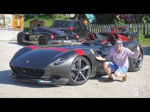My Dream First Drive in the FERRARI MONZA SP2!