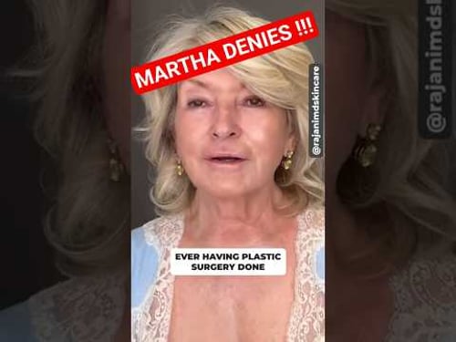 Martha Stewart DENIES....Except....