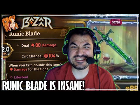 RUNIC BLADE IS GREAT NOW! - The Bazaar