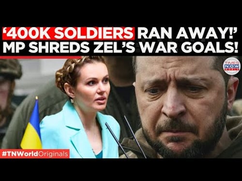 “War Is Profitable!”, Ukrainian MP Anna Skorokhod Accuses Zelensky of Bloodshed for Power