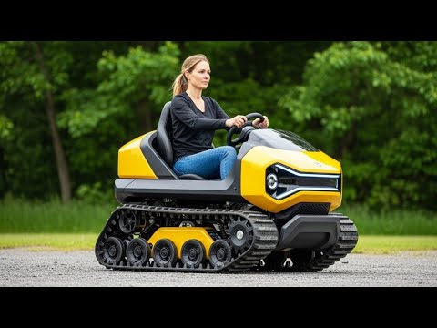 Next-Level Futuristic Tracked Vehicle You Haven’t Seen Yet