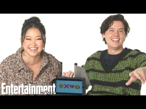 'Moonshot' Stars Lana Condor & Cole Sprouse Guess Rom-Com Movies From Emojis | Entertainment Weekly
