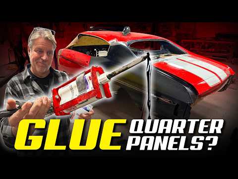 Can You GLUE a Quarter Panel On Instead of Welding It?