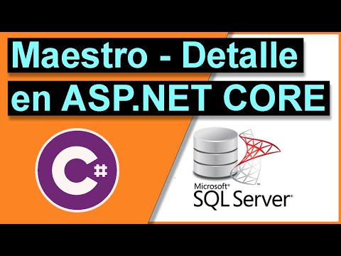 Cómo crear Módulo Maestro Detalle en ASP.NET CORE | ✅Descarga código✅