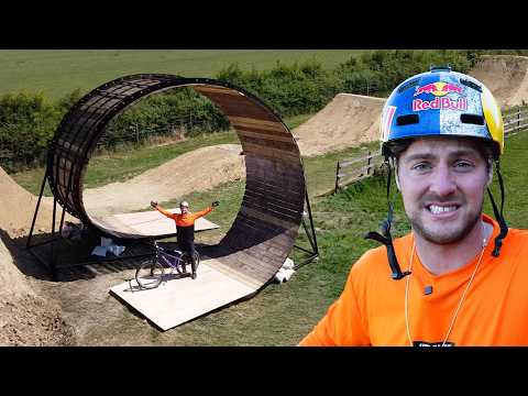 I BOUGHT A GIANT LOOP TO RIDE IN MY BACKYARD!!