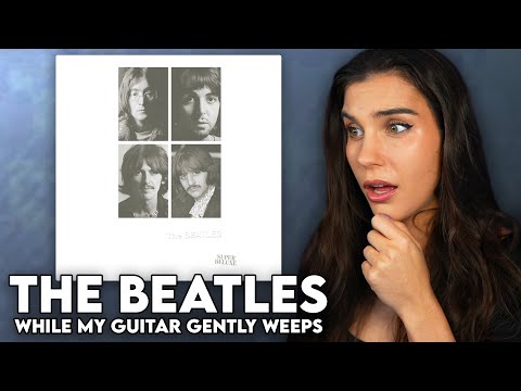 GORGEOUS & CREATIVE!! First Time Reaction to The Beatles - "While My Guitar Gently Weeps"