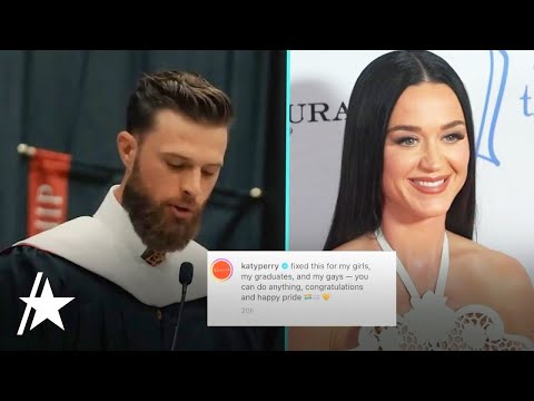 Katy Perry 'FIXES' Harrison Butker’s Controversial Speech For 'My Girls, My Graduates and My Gays'
