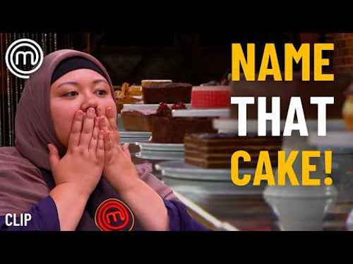 Could you name that cake? 🎂| MasterChef Australia | Season 4 | Clip