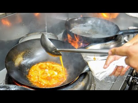 鮮やか過ぎる高速鍋さばき!常連さん達で賑わう地元密着町中華の1日|Amazing Wok Skills in Japan
