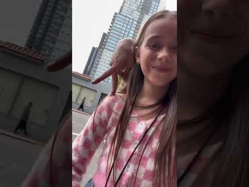 I MET THING FROM WEDNESDAY!! Actor Victor Dorobantu & officialXitlali !!