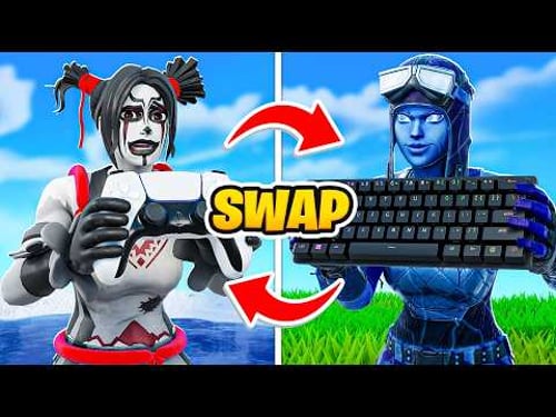 Fortnite BUT We SWAP CONTROLS