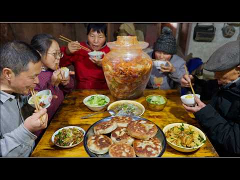 Ancient Kimchi Recipe - Satisfying & Spicy Feast | Traditional Rurual Life