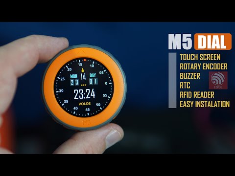 Having fun with M5Dial - New ESP32 device from M5Stack