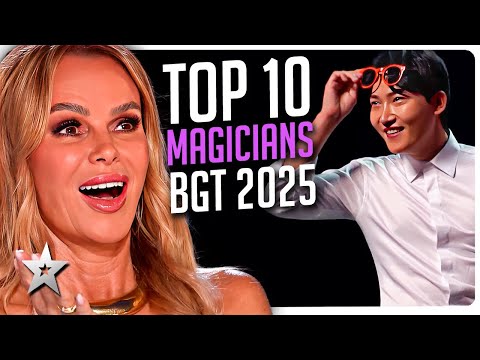 Top 10 MIND-BLOWING Magicians from Britain's Got Talent 2025!